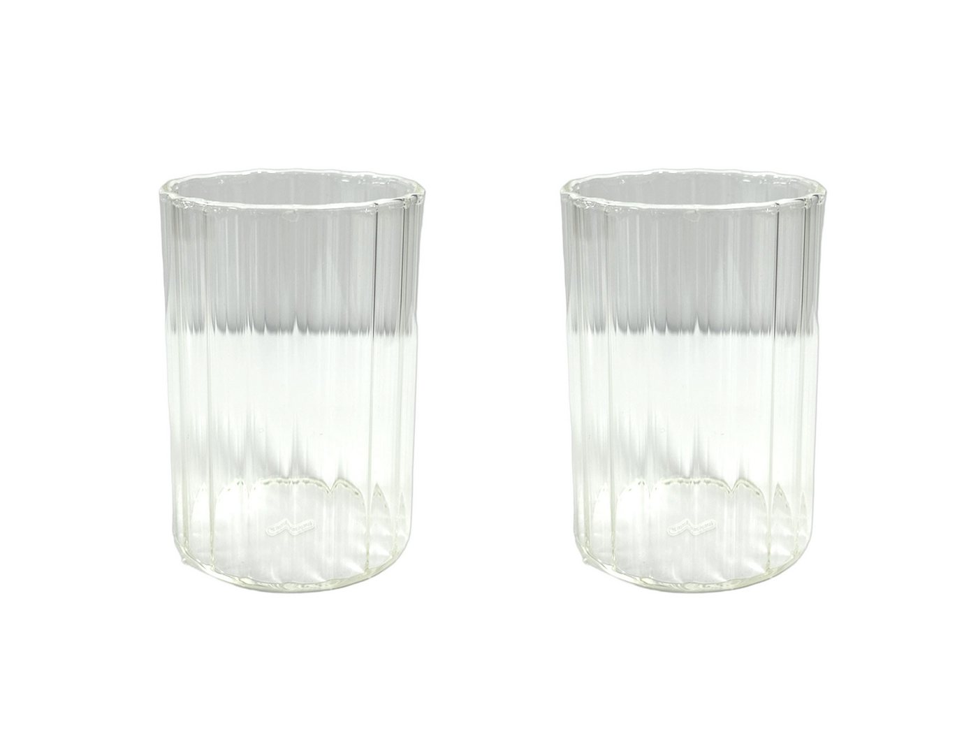 Mulex Gläser-Set Mulex-Rillen, Glas, Mulex Whiskyglas mit vertikalen Rillen von Mulex