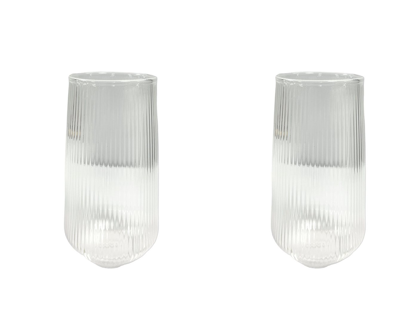 Mulex Gläser-Set Mulex-Stripe, Glas, Set mit 2 Longdrinkglas Saftgläsern für erfrischende Getränke Mulex Gläser-Set Mulex-Stripe, Glas, Set mit 2 Longdrinkglas Saftgläsern für erfrischende Getränke von Mulex