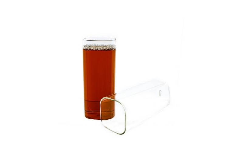 Mulex Glas Quadratische Japanische Getränkebecher Cocktail, Hitzebeständig 400 ml Mulex Glas Quadratische Japanische Getränkebecher Cocktail, Hitzebeständig 400 ml von Mulex