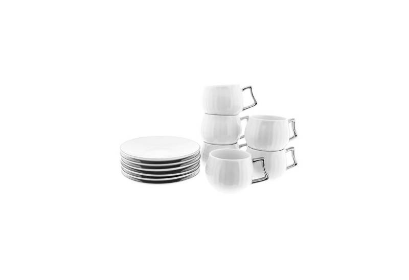 Mulex Kaffeeservice Porzellan-Mokkatassen – zeitlose Eleganz in drei exklusiven Designs von Mulex