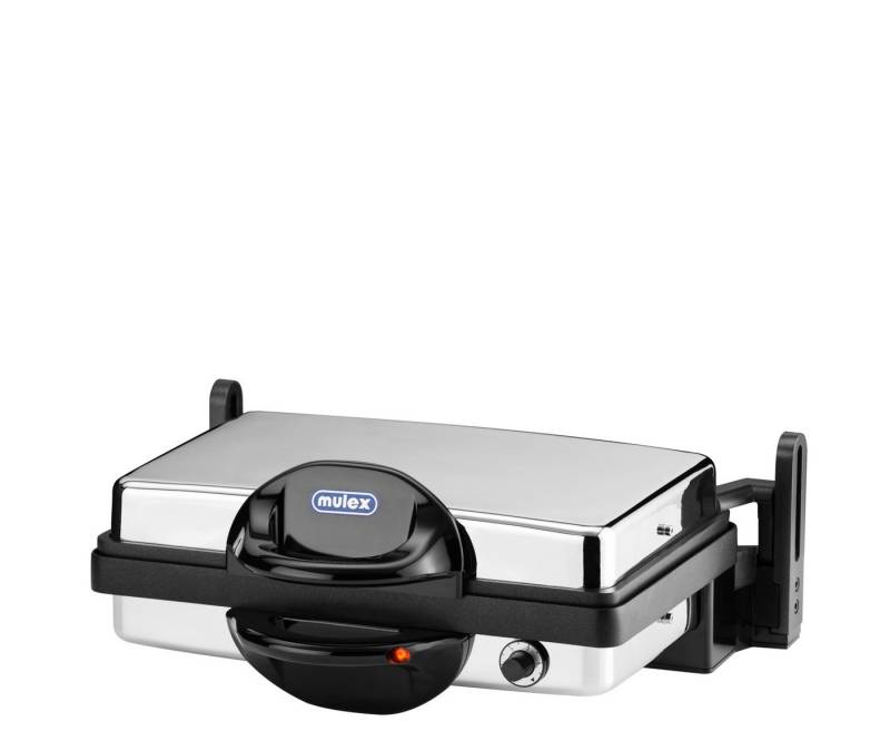Mulex Kontaktgrill MX 355 inklusive Kasserolle und Silikonschutz + Glasdeckel, 2200 W von Mulex