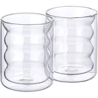 SAN DIEGO Gläserset 2 x 200 ml inklusive 6 Glasstrohhalmen von Mulex