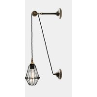 Apoch Vintage Flaschenzug Käfig Wandleuchte Apoch Vintage Flaschenzug Käfig Wandleuchte von MullanLighting