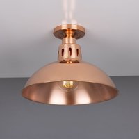 Berliner Vintage Kupfer Deckenleuchte 30cm von MullanLighting