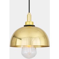 Hydra Messing Dome Pendelleuchte 20cm Ip65 von MullanLighting