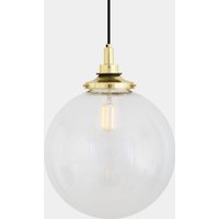 Laguna Clear Globe Badezimmer Pendelleuchte 30cm Ip44 von MullanLighting