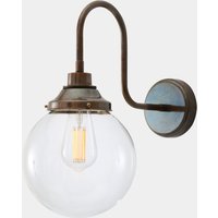 Laguna Clear Globe Schwanenhals-Wandleuchte 20 cm Ip44 Laguna Clear Globe Schwanenhals-Wandleuchte 20 cm Ip44 von MullanLighting