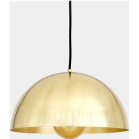 Maua Mid-Century Messing Dome Pendelleuchte 30 cm von MullanLighting