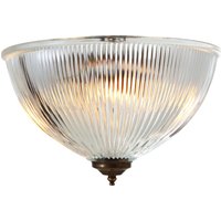 Moroni Prismatic Glaskuppel Deckenleuchte 11, 75 "' | 30 cm von MullanLighting