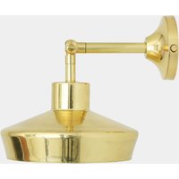 Splendor Moderne Wandleuchte Mit Messingschirm 14, 5 cm von MullanLighting