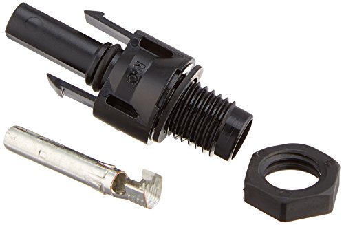 MultiContact PV-ADBP4-S2/6-UR MC4 Flachsteckdose für Kabelquerschnitt 4 q. mm./6 q. mm., schwarz von Multi-Contact