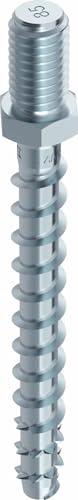 MULTI-MONTI-plus Betonschraube mit Anschlussgewinde blau verz. 6,0x65 - 50 Stück von Multi Monti