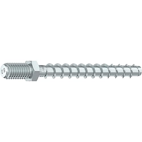 Multi Monti 48666 10x 85 verzinkt HECO-MM Plus-ST Stockanker Stahl blau von Multi Monti
