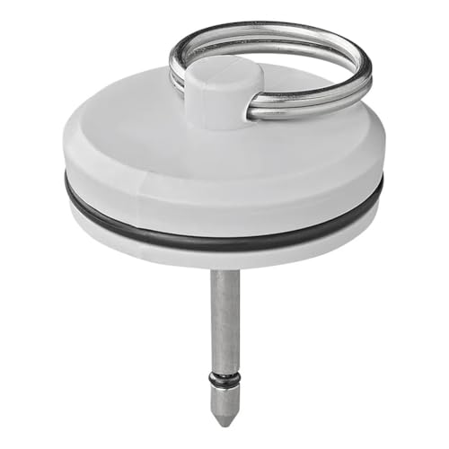 Multibros Siphon Verschlussstopfen mit Stift – Ø33 mm oder Ø39 mm – für Abfluss & Siphon | Waschbecken Stopfen für Wohnmobil, Wohnwagen, Küche & Bad | Geruchsverschluss & Abdichtung (Ø39) von MULTIBROS