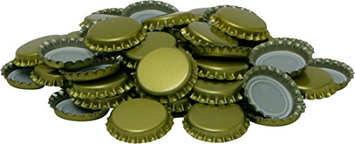 1000 STÜCK KRONKORKEN GOLD UNGESTANZT 26 mm zum BIER SELBER BRAUEN NEU KA26 von MultiDepot