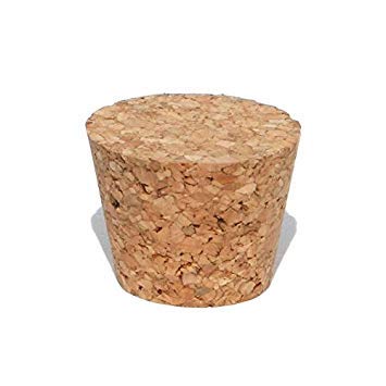 KORKEN aus NATURKORKEN STOPFEN für GÄRBALLON WEINBALLON Flasche 40/33mm KK40 von MultiDepot