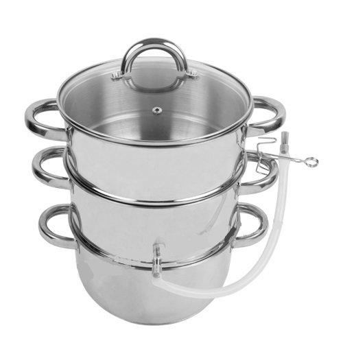 PROFI INDUKTION DAMPFENTSAFTER Ø22,5 ENTSAFTER 33 cm !! EDELSTAHL SAFTPRESSE DAMPFGARER KOCHTOPF 5SN PROFI INDUKTION DAMPFENTSAFTER Ø22,5 ENTSAFTER 33 cm !! EDELSTAHL SAFTPRESSE DAMPFGARER KOCHTOPF 5SN von MultiDepot