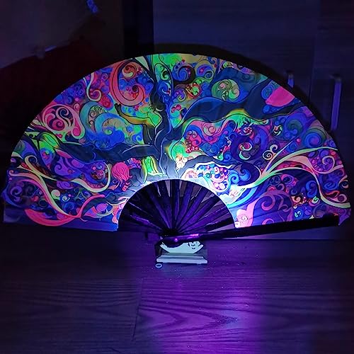 MultiValue Handfächer handfächer Klappbar, Bambus Seide Stoff Faltfächer bunte große Faltende Handfächer Bühnenrequisiten chinesischen Handfächer Fan Dekorationen für Geburtstag Hochzeit (01#) MultiValue Handfächer handfächer Klappbar, Bambus Seide Stoff Faltfächer bunte große Faltende Handfächer Bühnenrequisiten chinesischen Handfächer Fan Dekorationen für Geburtstag Hochzeit (01#) von MultiValue