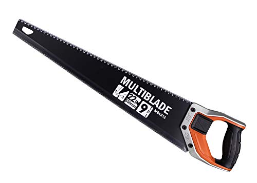 Multiblade Professioneller Handsäge 550mm, 9TPI, SK5, Aluminium Handgriff von Multiblade