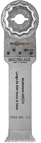 Multiblade Starlock Max Sägeblatt xxl, 90x32mm (Holz, Gips, Nägel, Kunststoff) MB224 von Multiblade