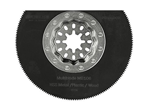 Multiblade Starlock Universell HSS Segmentsägeblatt 85mm (Holz, Metall, Kunststoff, Kitt) MB106 von Multiblade