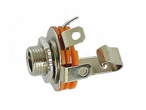6.35Mm Female Jack Connector - Open-Circuit Chassis - Mono 6.35Mm Female Jack Connector - Open-Circuit Chassis - Mono von Multibrand