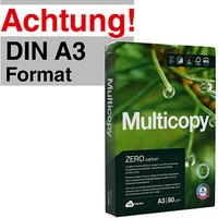 Multicopy Kopierpapier Zero DIN A3 80 g/qm 500 Blatt Multicopy Kopierpapier Zero DIN A3 80 g/qm 500 Blatt von Multicopy