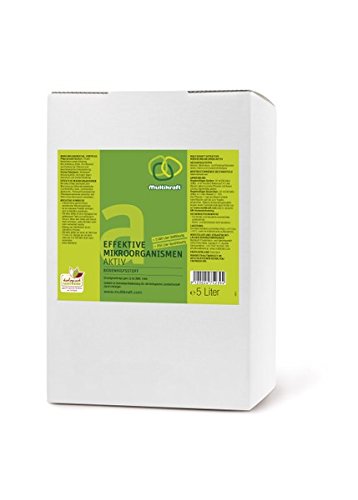 Multikraft Effektive Mikroorganismen Aktiv (EM-Aktiv), Bodenhilfsstoff - 5 l Bag in Box von Multikraft