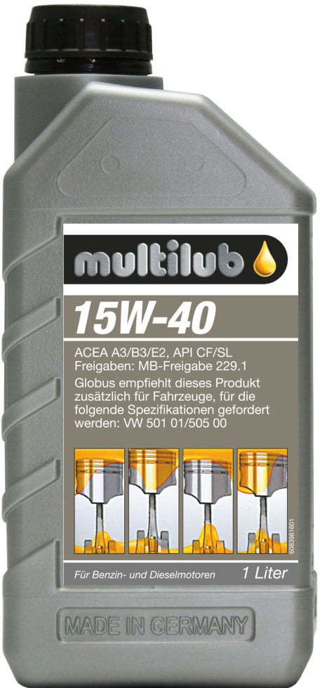 Multilub Motoröl 15W-40 1L von Multilub