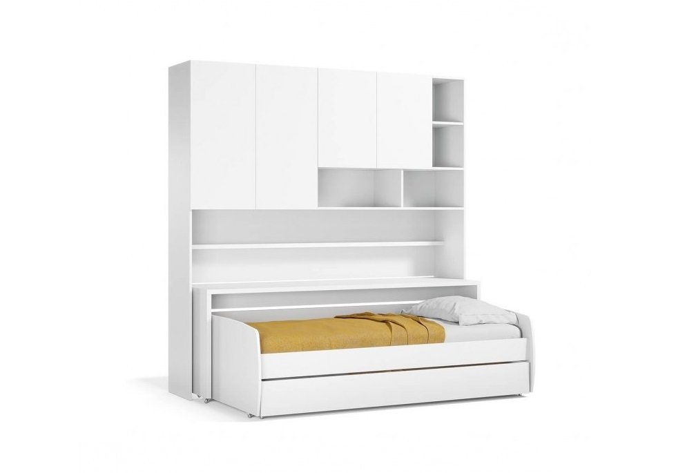 Multimo Jugendzimmer-Set Multimo Compact Bettbrücke mit Ausziehbett von Multimo