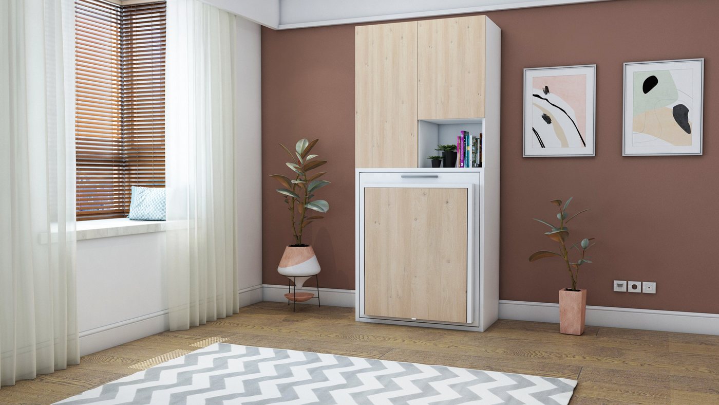 Multimo Schrankbett Multimo Capsule Schrankbett mit Klapptisch von Multimo
