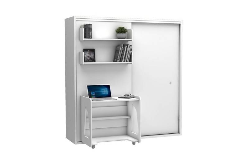 Multimo Schrankbett Multimo Studio 5 Schrankbett, Klappbett mit LED-Beleuchtung von Multimo