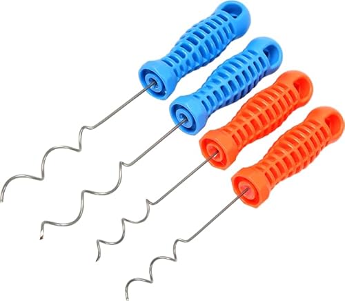 MULTIPICK Spiralöffner [4 Teile | Ø 1,5 + 1,7 mm] Türfallen Öffnungsset - Schlüsseldienst Werkzeug Set - Türöffner Werkzeug & Türöffnungswerkzeug für Anfänger - Tür Öffnungs Werkzeug von Multipick