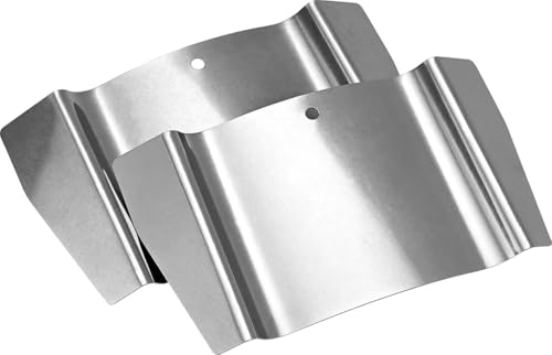 MULTIPICK Türfallengleiter - [2 Stück | 30 + 35 mm] Türfallen Öffnungswerkzeug - Profi Edelstahl Fallengleiter - Schlüsseldienst Türfallenöffner - Schloss Türöffnung Karten - Made in Germany von Multipick