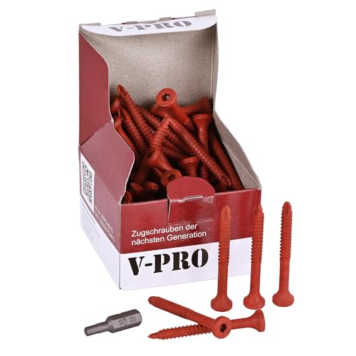 MULTIPICK Zugschraube Schlüsseldienst - [4.8 x 48 mm] Ziehschraube Türöffnung - Zylinder Zieher Schrauben Set - Schloss Schraube Türzylinder - Zugschrauben Glocke - 50 Stück von Multipick