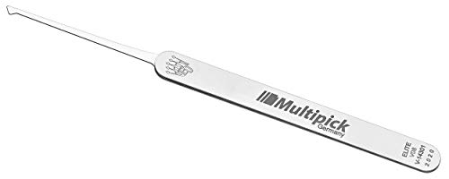 Multipick ELITE Profi Lockpicking Dietrich Kleiner Diamant (V08) 0,4 mm Slim - Made in Germany - Lockpick für professionellen Gebrauch bei Schlüsseldienst und Behörden von Multipick