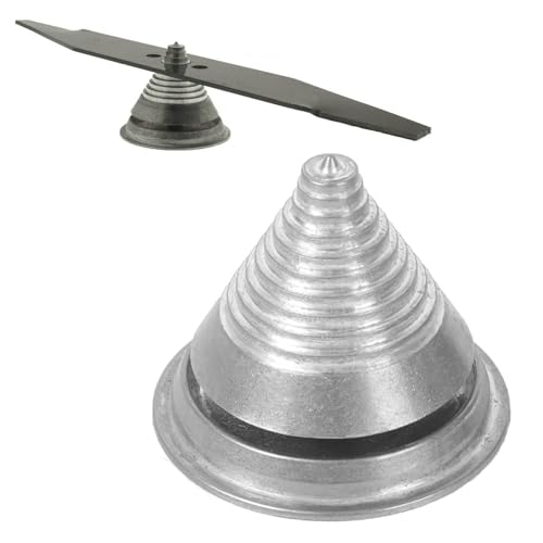 Multisland 1 Packung Rasenmähermesser Balancer Rasenmäher Zubehör Universal Metall Präzisionsklinge Balancer zum Auswuchten von Klingen nach dem Schärfen von Multisland