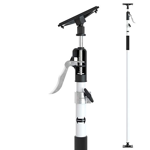 1x MULTISPANN® Montagestütze 171-400cm - Max. 80kg - Made in Germany - Deckenstütze, Einhandstütze und Baustütze mit innovativem 3-Spannsystem - Für Handwerk und Industrie - MS-MS80-400 von Multispann