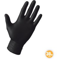 Latex-Handschuhe, Größe M - Schwarz, 30er Latex-Handschuhe, Größe M - Schwarz, 30er von Multitec