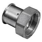 DW Verbundrohr Press-Verschraubung IG 20 mm x 3/4" von Multitubo