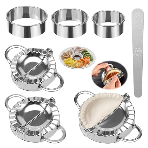 MumdoYAL 7 pieces ravioli shaper, dumpling maker，ravioli ausstecher，ravioli maker，teigtaschenformer，ravioli former，ravioli cookie cutter set, kitchen tools, dumplings, ravioli von MumdoYAL