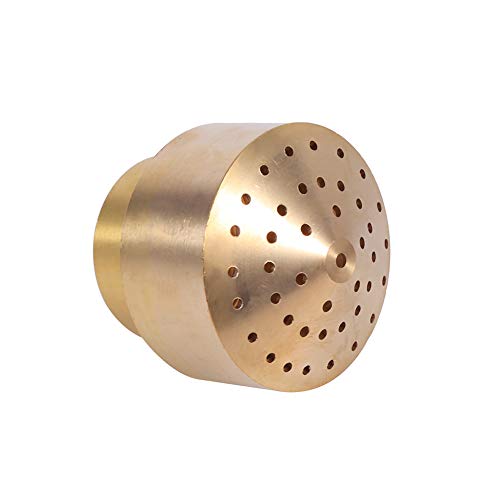 1/2 Messingsäule Garten, Teichsprühdüse, Springbrunnendüse Buse Fontaine Inoxydable Teichbrunnenkopf Wasserteich Feuerwerk Brunnendüse Home Sprinkler Sprühkopf Neu (1/4) von Mumusuki