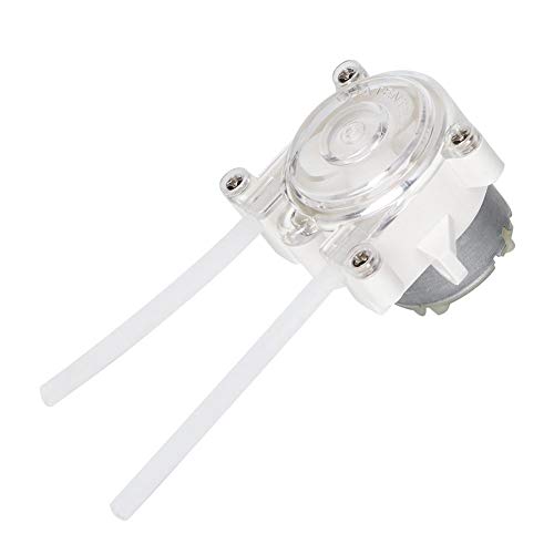 6V Mini peristaltische Flüssigkeitspumpe Riesel-Titrationspumpe DIY Dosierpumpe Schlauchpumpe für die Analyse des Gartenaquarienlabors von Mumusuki