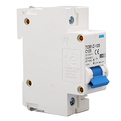 DC Miniature Circuit Breaker 1p 125A 250 V mit Lichtbogenauslöschung für Solar -PV -System TOB1Z 125 C125 von Mumusuki