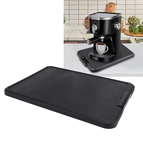 Küchen-Schiebeunterlage für Kaffeemaschine, Küchengerät, Beweglicher Caddy, Arbeitsplatten-Schieber, Kaffeemaschine, Bewegliches Brett für Mixer, Toaster, Heißluftfritteuse von Mumusuki