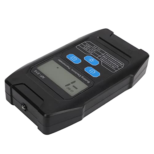 Mumusuki Beton -Thermometer -Temperaturtester Digitales Elektrometermessgerät mit LCD Anzeige Rückenhalter für die Messung der Materialbautemperatur von Mumusuki