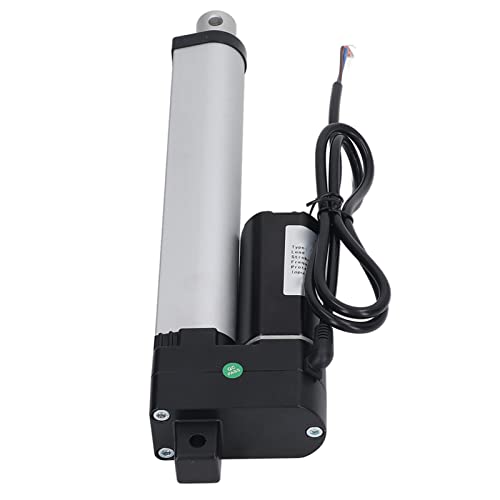 Mumusuki Elektrischer Aktuator 200 -mm -Hub Linearer Aktuator 3000n Schubstufe Aluminiumlegierung IP54 mit 24 V Gleichstrommotor für Elektrisches Sofa Bett Smart Home Industrial Hubing System (24V) von Mumusuki