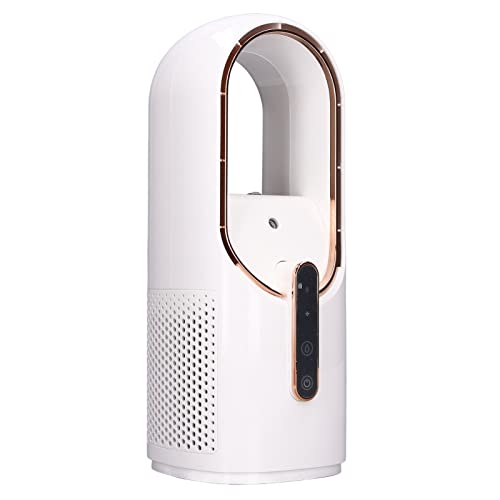 Mumusuki Flügelloser Ventilator, Tischventilator, USB-Aufladung, 3 Kühlgeschwindigkeiten, Befeuchtung, Touch-Steuerung, Flügelloser Luftbefeuchter, Ventilator für Schlafzimmer, Büro Mumusuki Flügelloser Ventilator, Tischventilator, USB-Aufladung, 3 Kühlgeschwindigkeiten, Befeuchtung, Touch-Steuerung, Flügelloser Luftbefeuchter, Ventilator für Schlafzimmer, Büro von Mumusuki