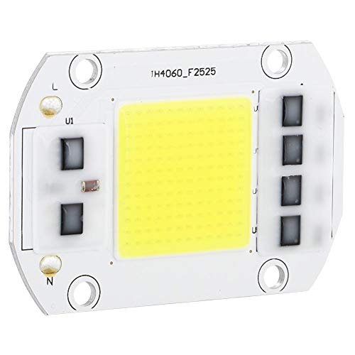 Mumusuki 100W 220V LED-Chip, Kaltweißer Hochleistungs LED Chips Birne, Hochspannungs COB Lichtquelle Energieeinsparung Lampe Chip, für Bühnenlicht, Flutlicht, Straßenlaternen, Außenbeleuchtung von Mumusuki