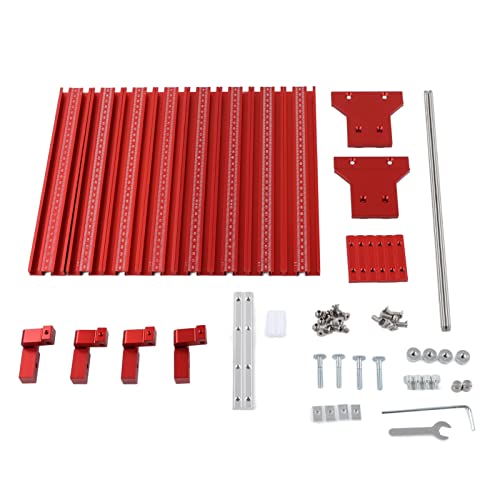 Mumusuki Parallel Guide Rail System Holzbearbeitung Parallel Rail Circular Saw Saw Set mit Aluminiumlegierschiene Gravur von Mumusuki